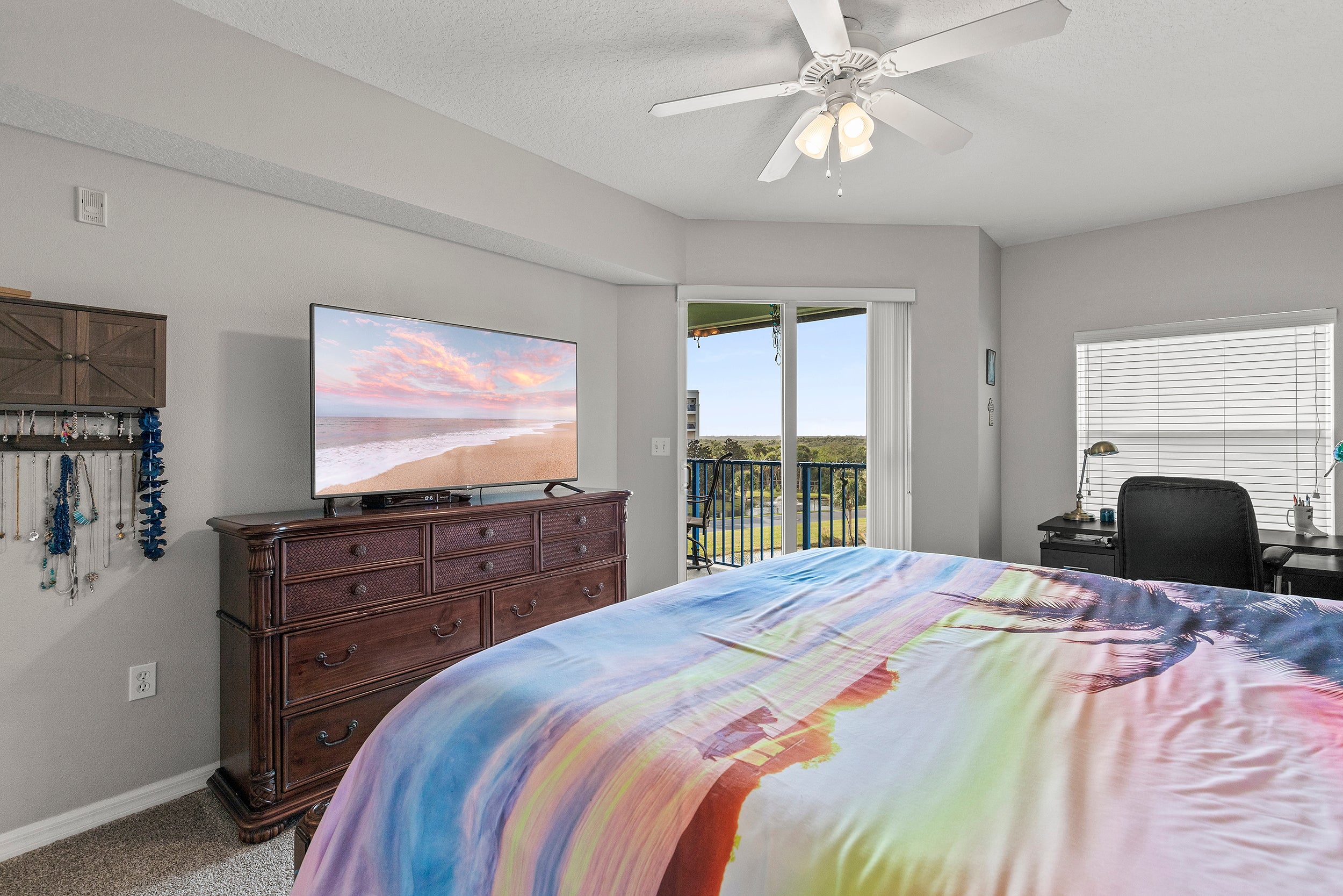 Primary Bedroom with Direct Access to Balcony