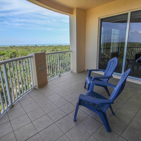 Enjoy amazing weather while overlooking Florida's nature