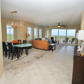 Open concept condo