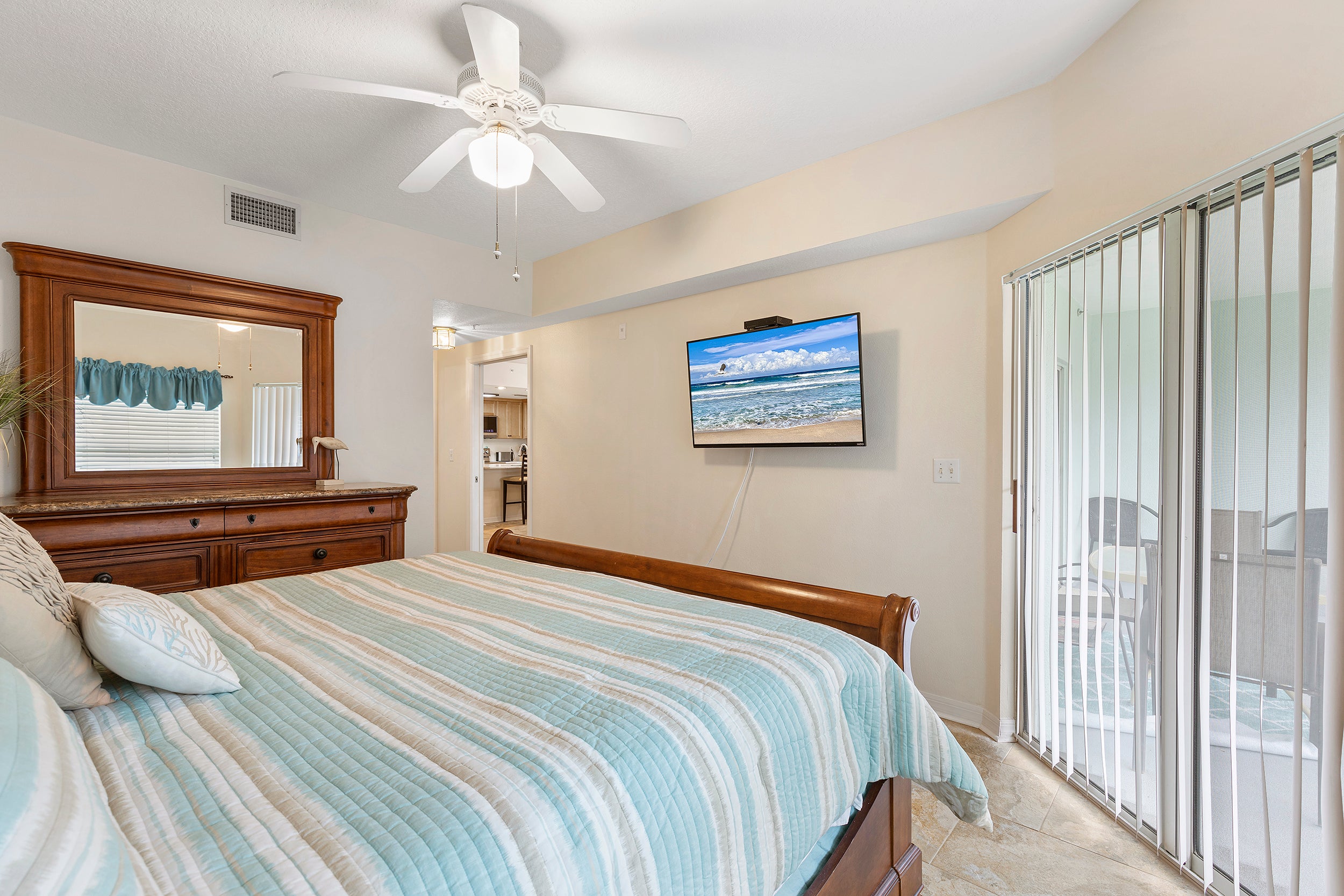 Primary Bedroom with Balcony Access