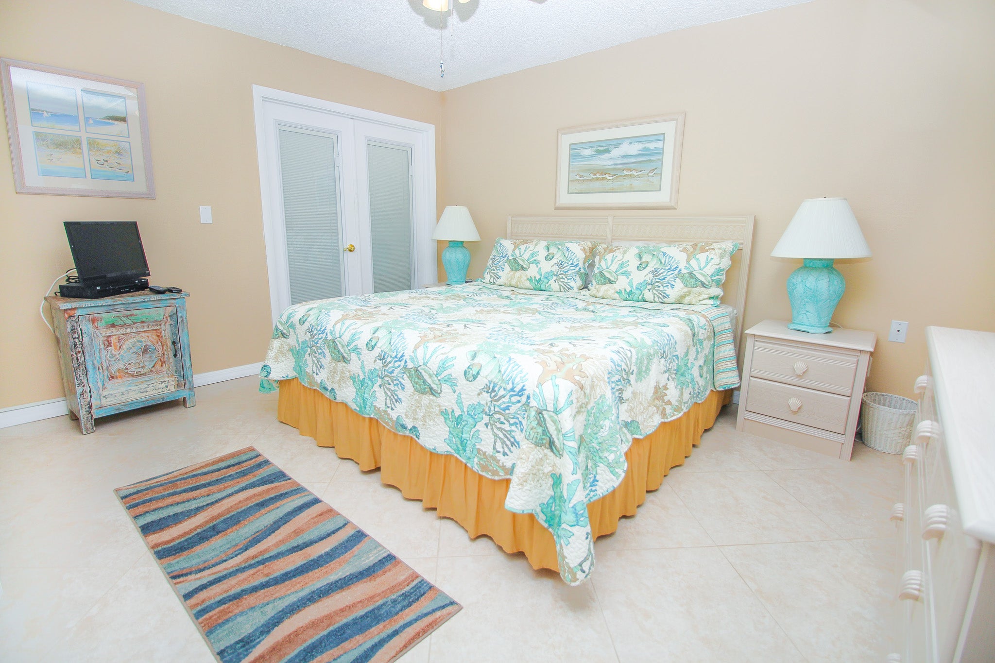 Primary Bedroom with King-Sized Bed